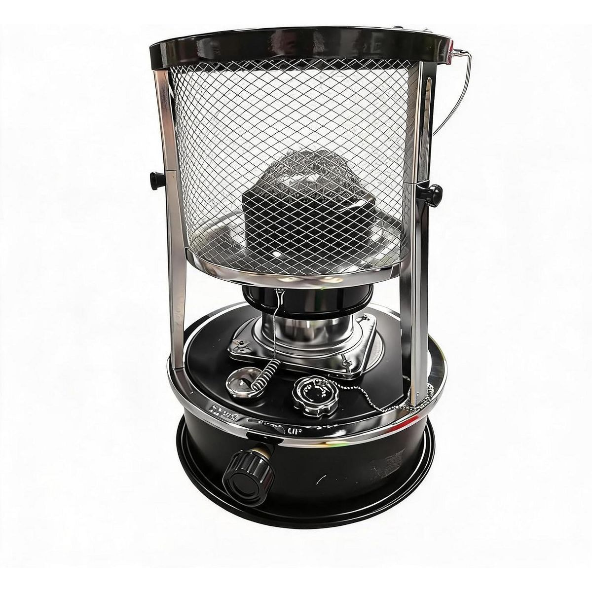 Garvee 9800 BTU Portable Kerosene Heater No-Electric, Indoor Outdoor Heater for Home/Office, Ice Fishing, Black