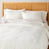 3pc Mini Grid Stitch Comforter Bedding Set - Hearth & Hand™ with Magnolia - 2 of 4
