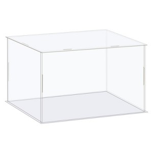 Unique Bargains Acrylic Dustproof Protection Showcase for Collectibles Display 1 Pcs - 1 of 3