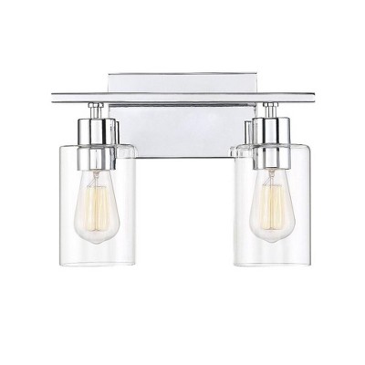 Savoy House Lambert 2 - Light Vanity in  Polished Chrome