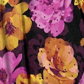 multi watery floral