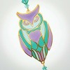 Woodstock Windchimes Crystal Dreams Owl, Wind Chimes For Outside, Wind Chimes For Garden, Patio, and Outdoor Decor, 4"L - 4 of 4