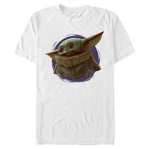 Men's Star Wars The Mandalorian The Child Circle Halo T-Shirt - 1 of 4