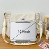 Generic Nylon Messenger Bag Kawaii Crossbody Bag with Cute Pins Aesthetic Shoulder Bag - 2 of 4