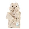 Hudson Baby Plush Bathrobe and Toy Set, Cozy Bear, One Size - 2 of 4