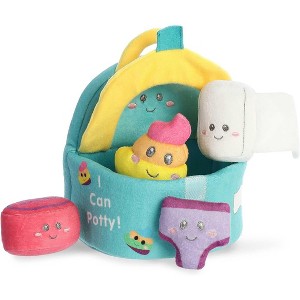 ebba™ Baby Talk™ My First Potty™ 7 Inch Stuffed Activity Carrier Toy - 1 of 4
