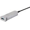 Monoprice USB-A to USB-A Female 3.0 Extension Cable - 32.8 Feet - Black | Fiber Optic - SlimRun - 3 of 4