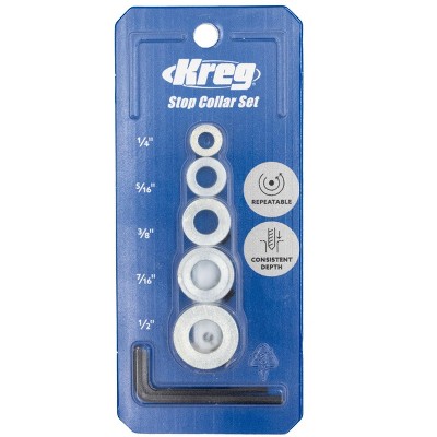 Kreg Stop Collar 5 Piece Set