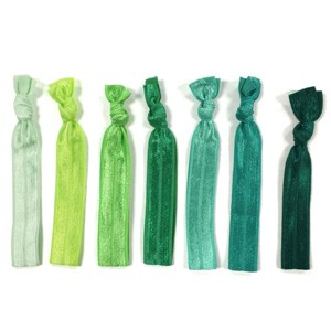 Wrapables Assorted Ribbon Hair Ties Ponytail Holders - 1 of 1