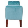 Velvet Tufted Storage Settee Bench - HomePop - 4 of 4