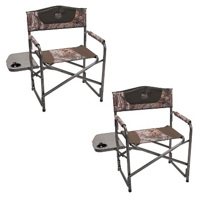 timber ridge folding chair with side table