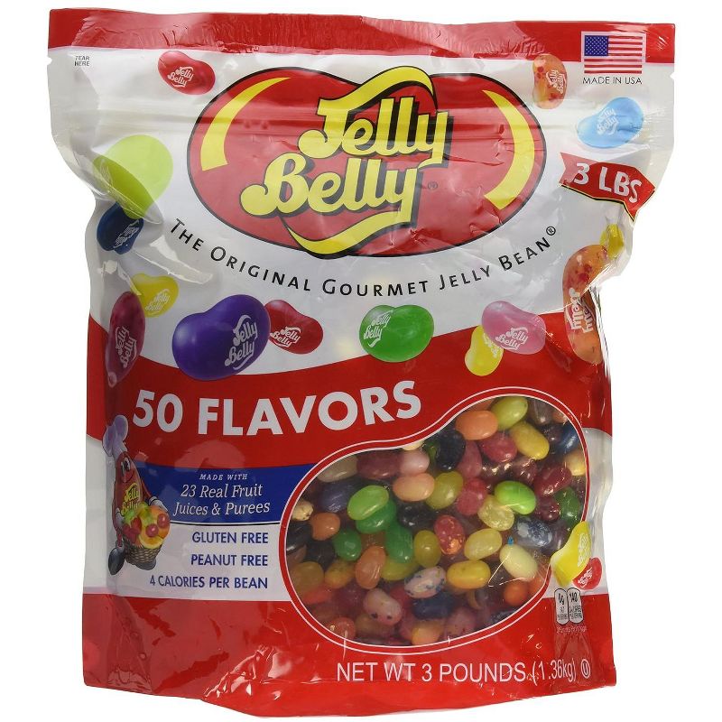 Jelly Belly Jelly Beans 50 Assorted Flavors 3lb Bag, 1 of 6