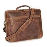 DONBOLSO Handcrafted Leather Shoulder Bag - Brown