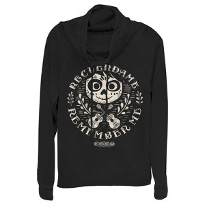 Juniors Womens Coco Remember Me Song Cowl Neck Sweatshirt - 1 of 3
