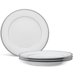 Noritake Regina Platinum Set of 4 Dinner Plates - 1 of 4