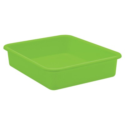 Teacher Created Resources Lime Large Plastic Letter Tray (Pack of 6)