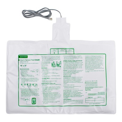 McKesson Alarm Sensor Pad Vinyl, 10 X 15 Inch (25 cm x 38 cm)