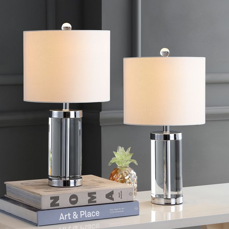 Laurie Crystal Table Lamp (Set of 2) - Clear - Safavieh, 4 of 8