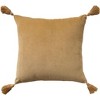 Mina Victory Vintage Insects 15" x 15" Beige Indoor Throw Pillow - 4 of 4