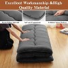 Coucheta Japanese Floor Mattress Foldable Twin Size Futon Mattress Roll Up Travel Guest Mat for Camping Home Indoor - 3 of 4