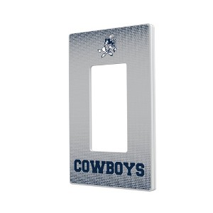 NFL NFC Historic Teams Linen Hidden-Screw Light Switch Plate for Single Rocker - 1 of 4