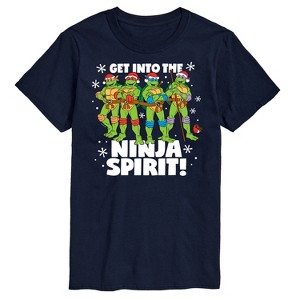 Men's - Teenage Mutant Ninja Turtles - Get Into The Ninja Spirit Short Sleeve Graphic T-Shirt - 1 of 4