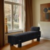 Meridian Furniture,Edison Chenille Fabric Bench - 2 of 4