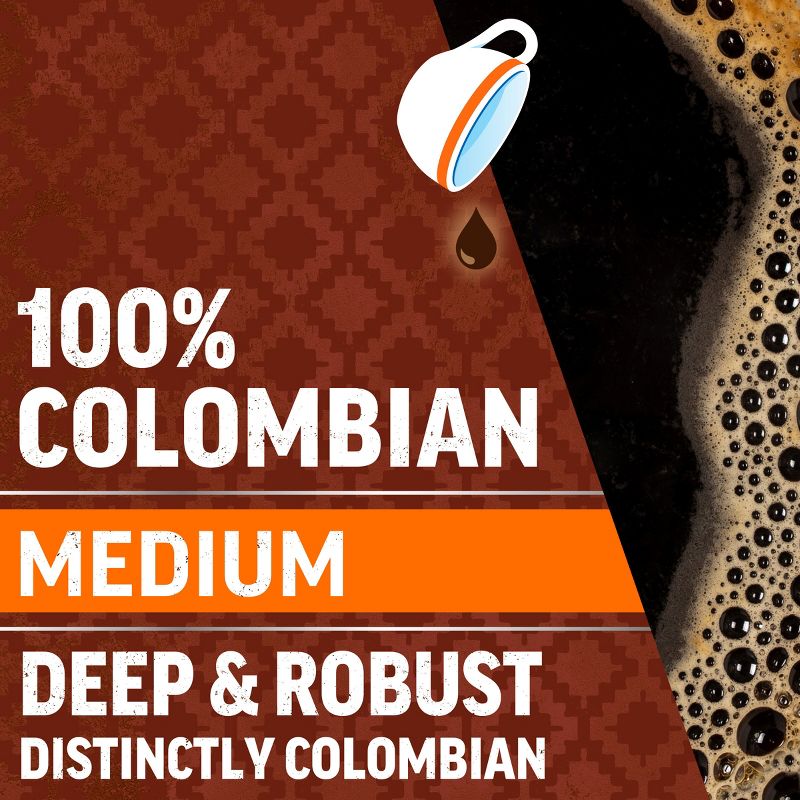 Maxwell House Colombian Medium Dark Roast Ground Coffee - 24.5oz, 6 of 11