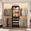 Aheaplus 4-9Ft Closet Storage with 4 Wooden Drawers and 4 Rods - 2 of 4