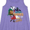 - Santiago of The Sea - Bonnie Bones Swabs Graphic Sleeveless Aline Dress - 2 of 3