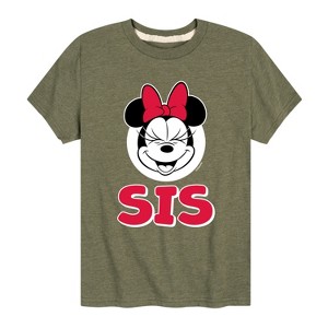 Girls' - Disney - Sibling Tee Short Sleeve Graphic T-Shirt - 1 of 4