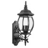 LamQee Outdoor Wall Lantern, Wall Sconce Porch Lighting Fixture Exterior Wall Lantern - 3 of 4