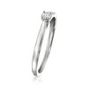 Ross-Simons 0.10 Carat Lab-Grown Diamond Solitaire Ring in Sterling Silver - 3 of 4