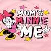 Girls' - Disney - Moms Minnie Me Shirt Tail Raglan Graphic T-shirt - 2 of 3