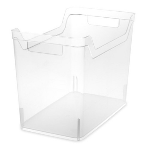 Sterilite Medium Shelf Bin Organizing Plastic Container, Home 