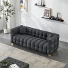 NicBex Modern 3-Seat Futon Sofa Couch with Pillows & Gold Feet,Waterproof Upholstered Lounge Settee Sofa for Living Room,Bedroom - 3 of 4