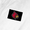 Louisville Cardinals NCAA White Out Silk Touch Robe Small/Medium - 4 of 4