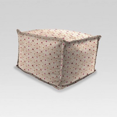 Outdoor Ottoman Seat Cushion Glenville Sunset - Jordan Manufacturing