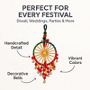 Shalin India Hanging Decoration Set of 5, 13-Inch Decorative Pieces for Home and Festive Décor - 3 of 4