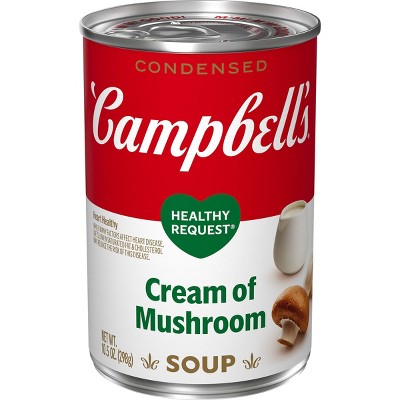 Campbell's Condensed Healthy Request Cream of Mushroom Soup - 10.5oz