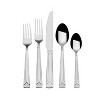 Gourmet Basics by Mikasa 20pc Emory Flatware Set: 18/0 Stainless Steel, Dishwasher-Safe, Service for 4, Traditional Style - 2 of 4
