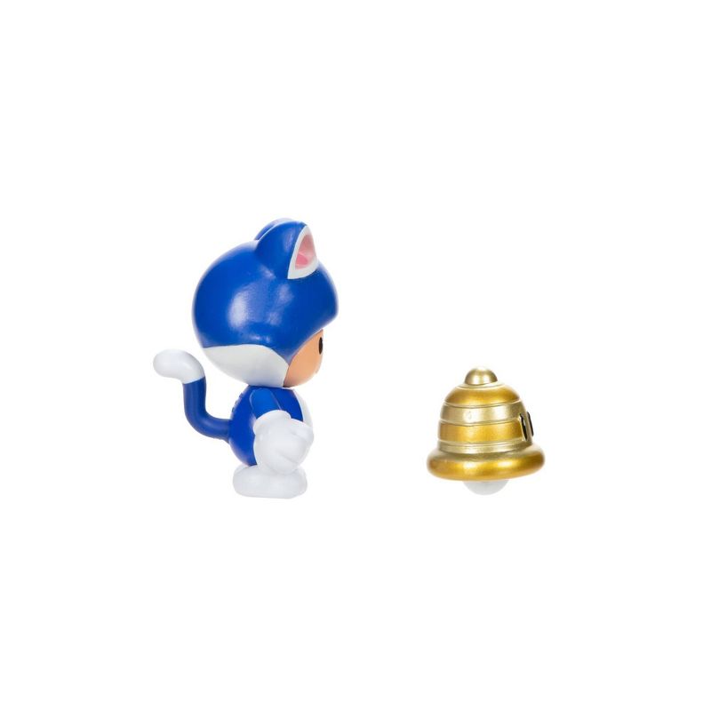 Nintendo Super Mario Cat Toad with Super Bell Action Figure, 5 of 8