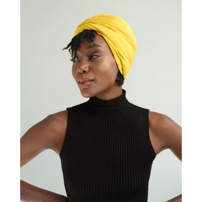 The Wrap Life | Ribbed Satin Lined Turban