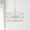 Capital Lighting Ricci 4 - Light Semi-Flush Mount in  Winter White - 2 of 4