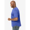KingSize Men's Big & Tall Silver Cooling Pocket Crewneck - 4 of 4