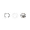 Dritz 72ct Eyelets Nickel: Metal Sewing Fasteners for Crafting & Grommet Projects, Silver, 3.8" Length, 72 Pieces - 3 of 4