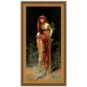 Design Toscano The Priestess of Delphi, 1891: Canvas Replica Painting: Small - 1 of 4