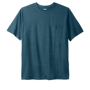 KingSize Shrink-Less Lightweight Pocket Crewneck T-Shirt - 1 of 4