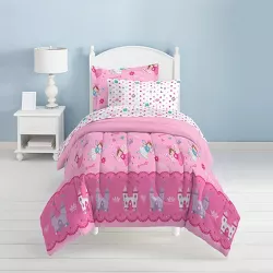 Twin Magical Princess Mini Bed in a Bag Pink - Dream Factory