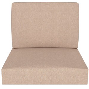 Covers&All Outdoor Seat / Back Cushion with Eco-friendly Olefin Fabric, 28½ in L x 28½ in W x 5 in Thick - 1 of 4